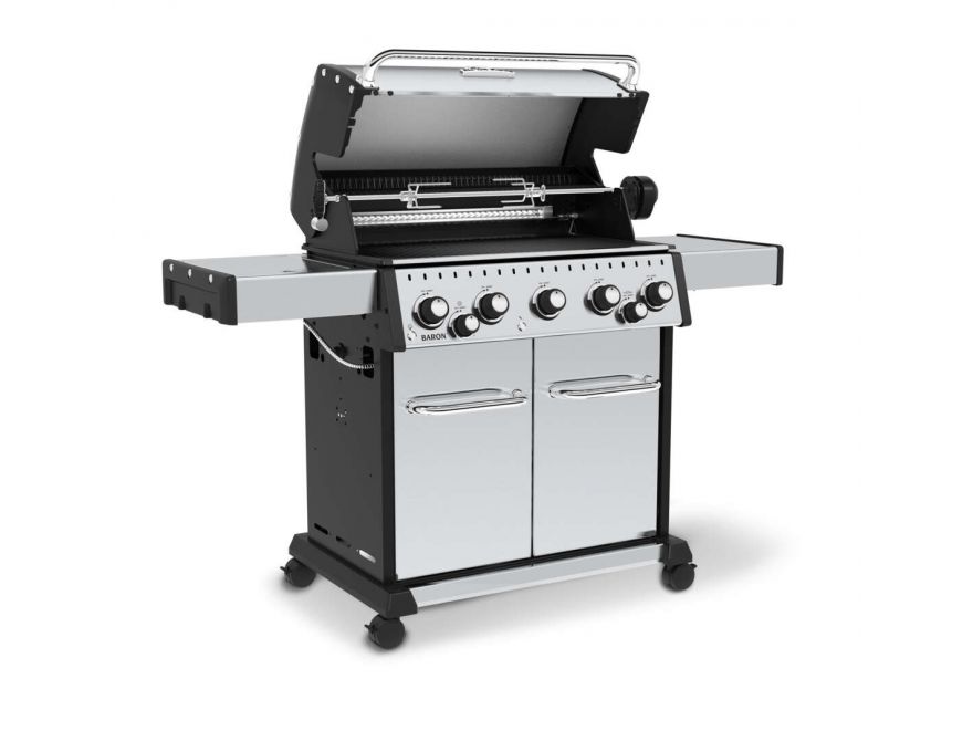 Grill gazowy Baron S 590 z rożnem - 4